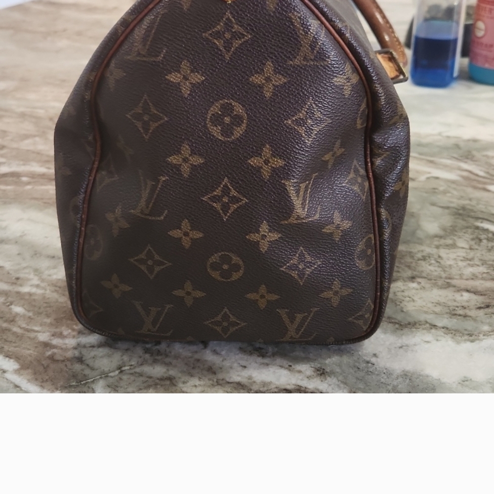 Louis Vuitton Brown Monogram Satchel - Picture 2 of 15